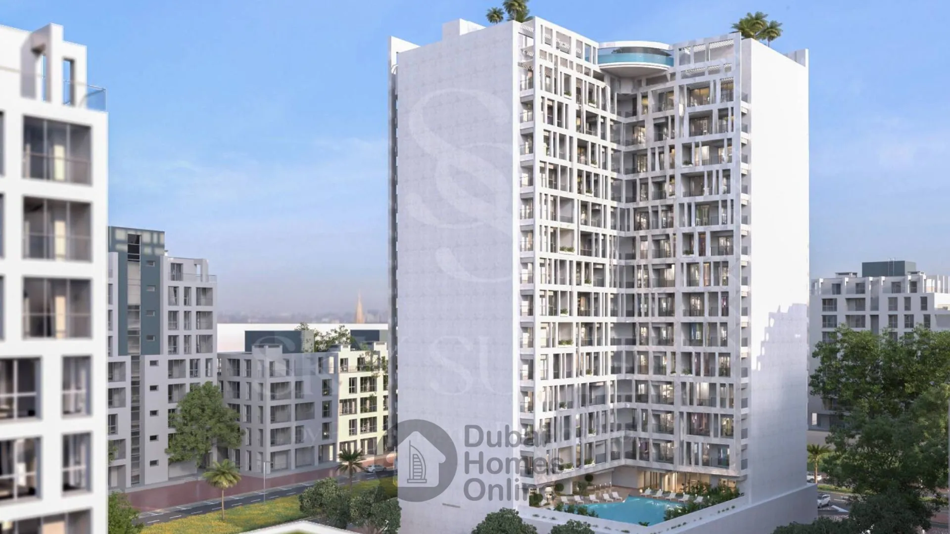 Sky Suites Apartments in JVC Dubai + Price and Details