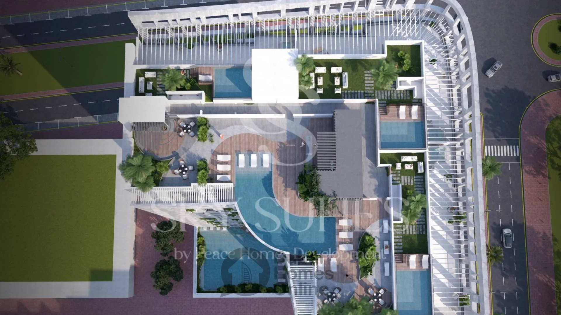 شقق سكاي سويتس في قرية جميرا الدائرية دبي + السعر والتفاصيل