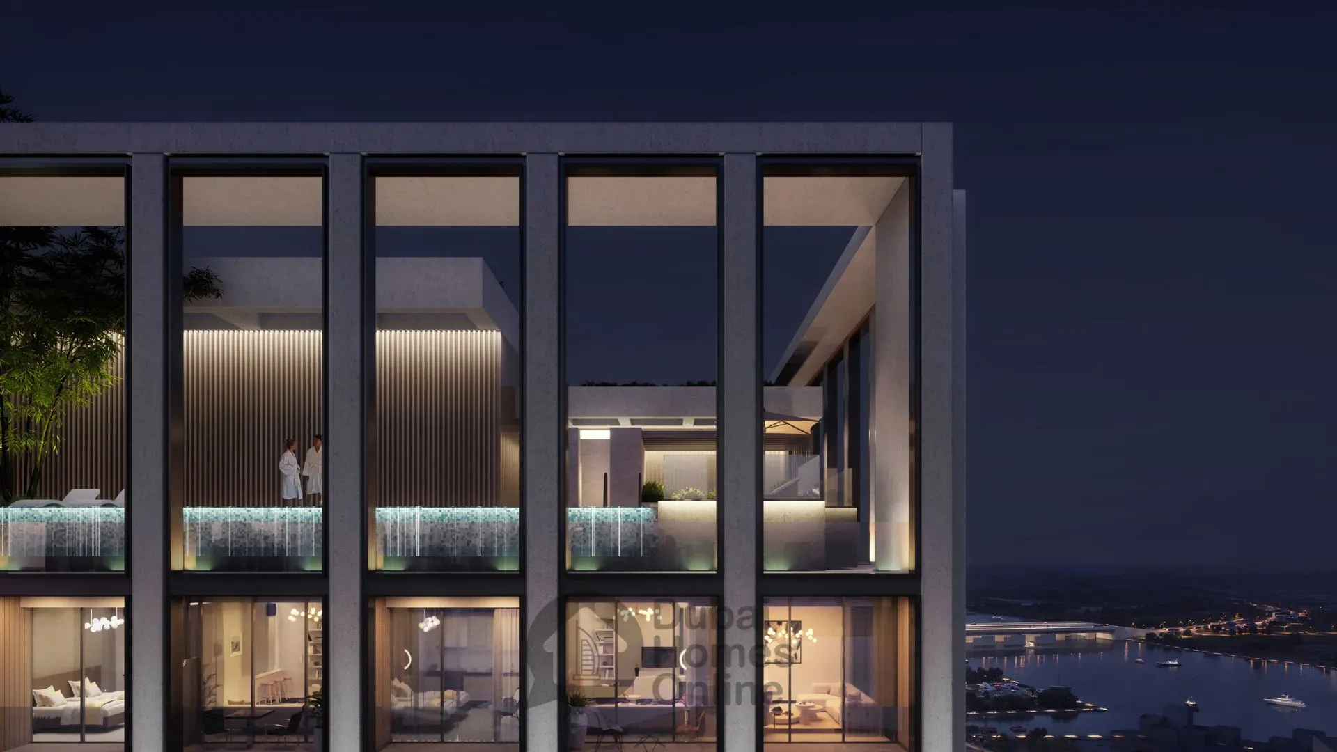 خرید آپارتمان‌های بن غاطی تویلایت در منطقه الجداف دبی