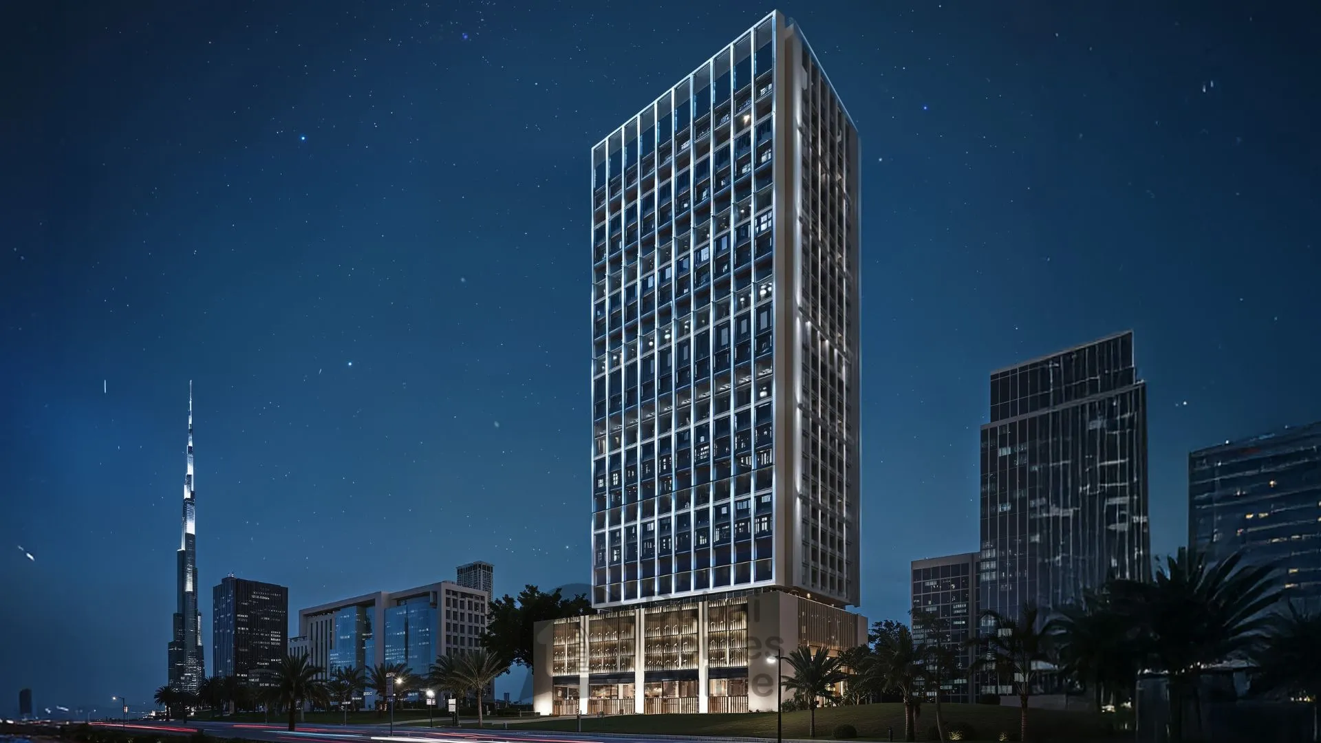 خرید آپارتمان‌های بن غاطی تویلایت در منطقه الجداف دبی