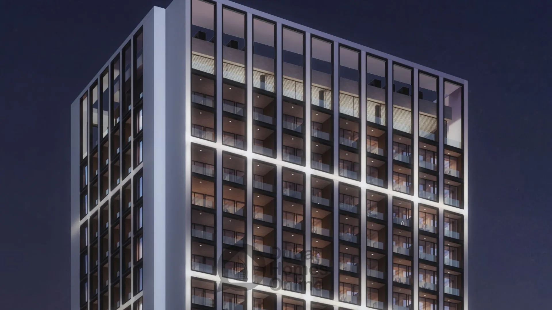 خرید آپارتمان‌های بن غاطی تویلایت در منطقه الجداف دبی