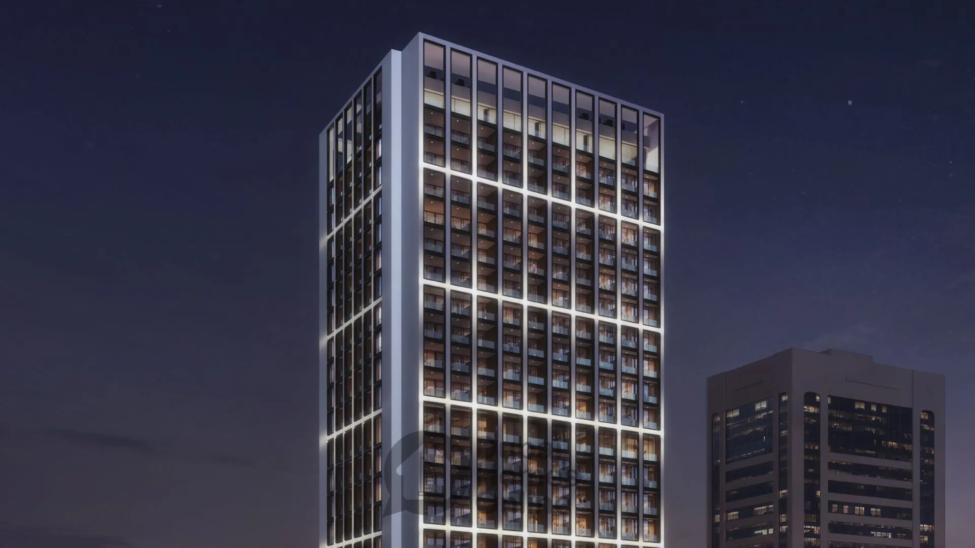 خرید آپارتمان‌های بن غاطی تویلایت در منطقه الجداف دبی