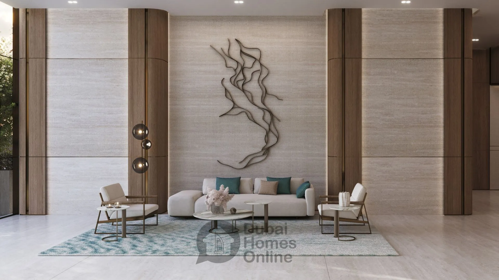 خرید آپارتمان‌های بن غاطی تویلایت در منطقه الجداف دبی