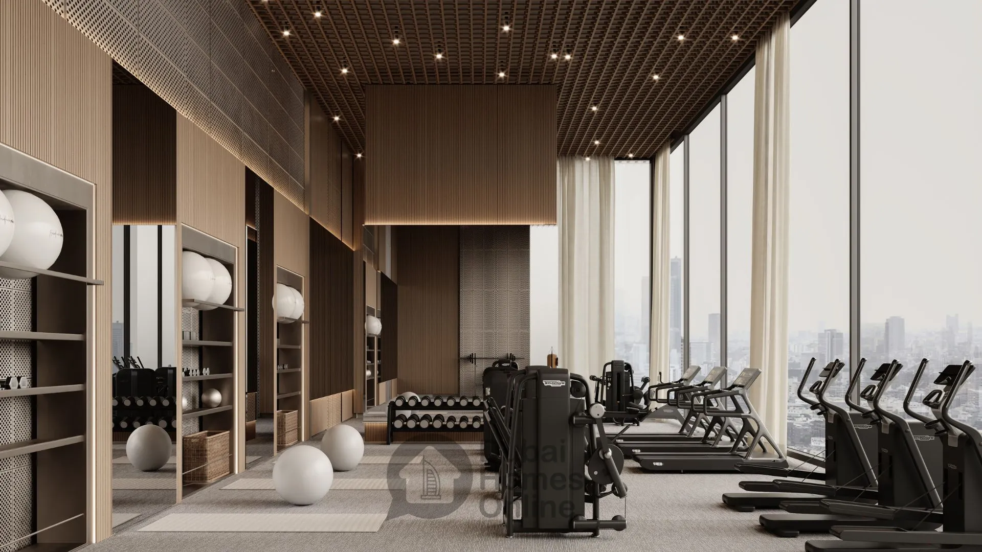 خرید آپارتمان‌های بن غاطی تویلایت در منطقه الجداف دبی