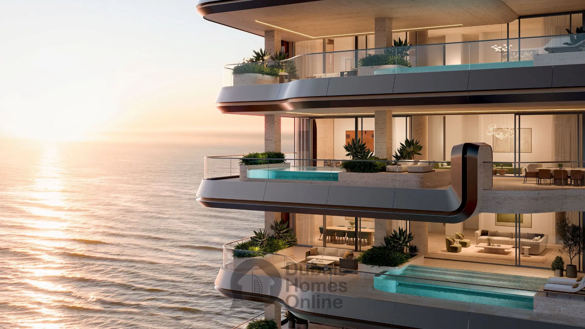 پروژه آلبا رزیدنسز دورچستر کالکشن از امنیات در پالم جمیرا دبی