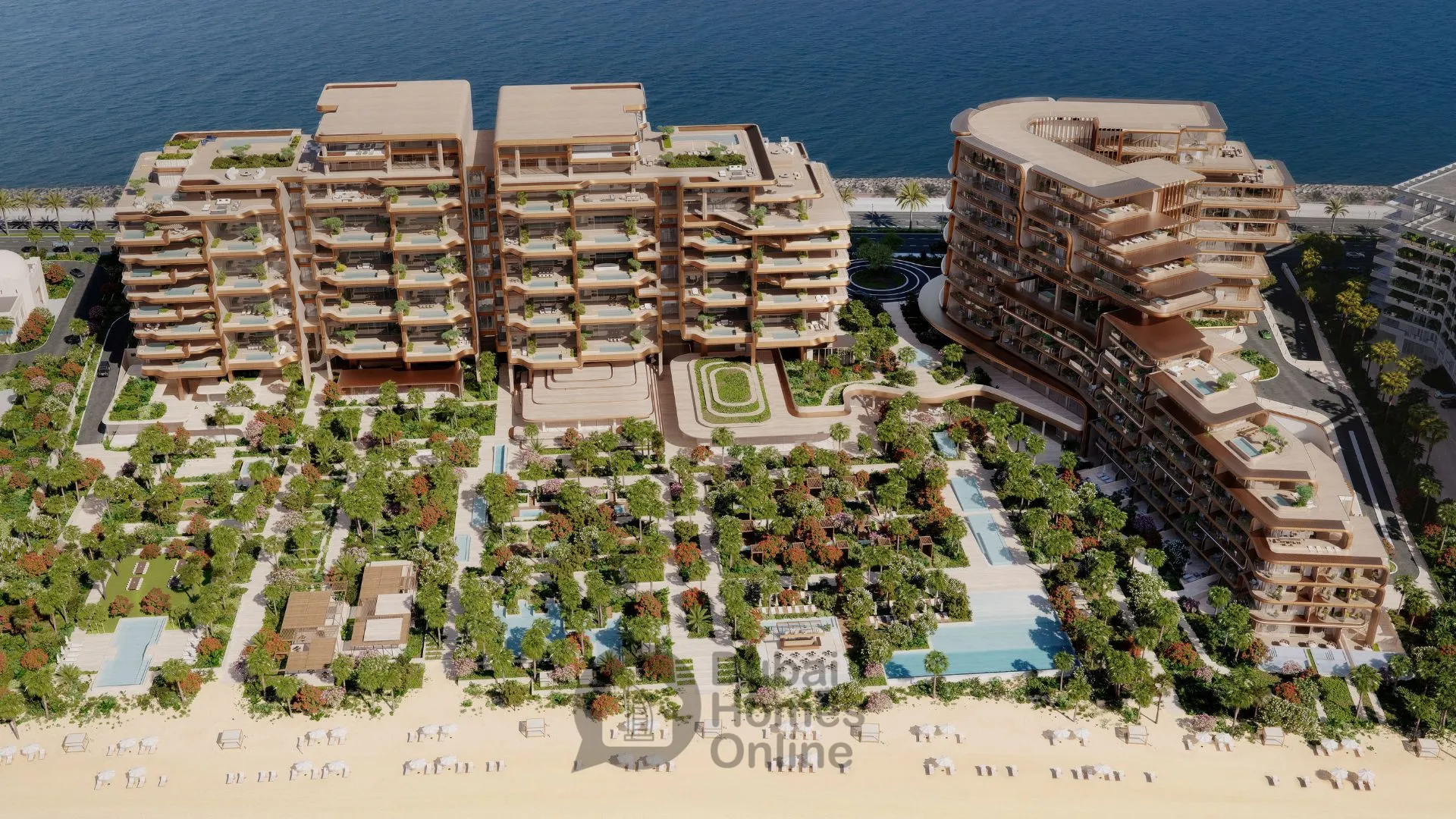 پروژه آلبا رزیدنسز دورچستر کالکشن از امنیات در پالم جمیرا دبی