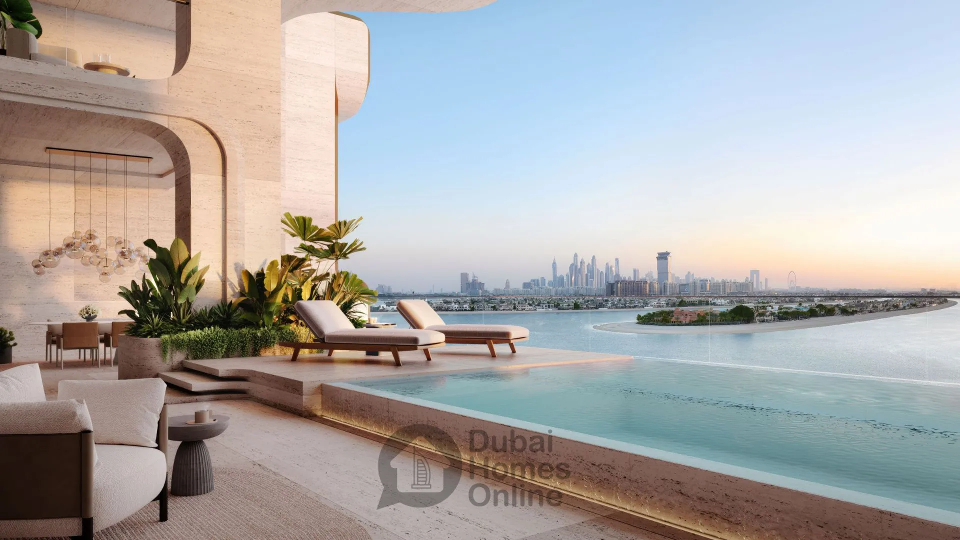 پروژه آلبا رزیدنسز دورچستر کالکشن از امنیات در پالم جمیرا دبی