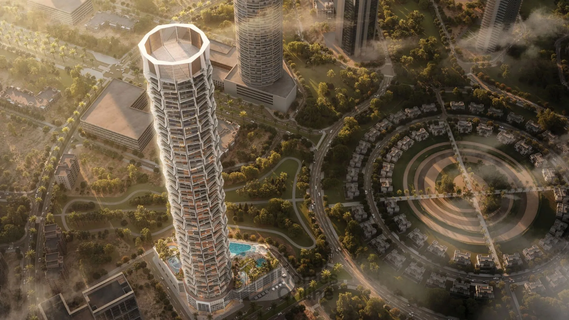 خرید آپارتمان‌ در پروژه بن غاطی سیرکل در منطقه جی وی سی دبی