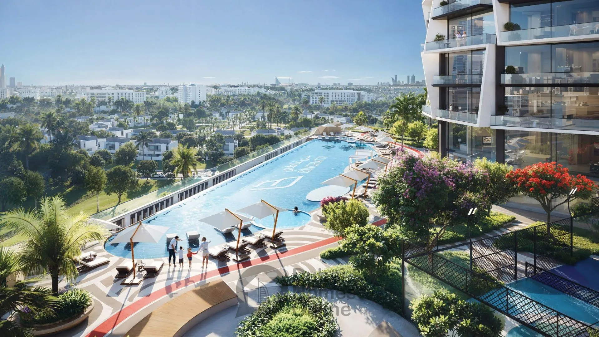 خرید آپارتمان‌ در پروژه بن غاطی سیرکل در منطقه جی وی سی دبی