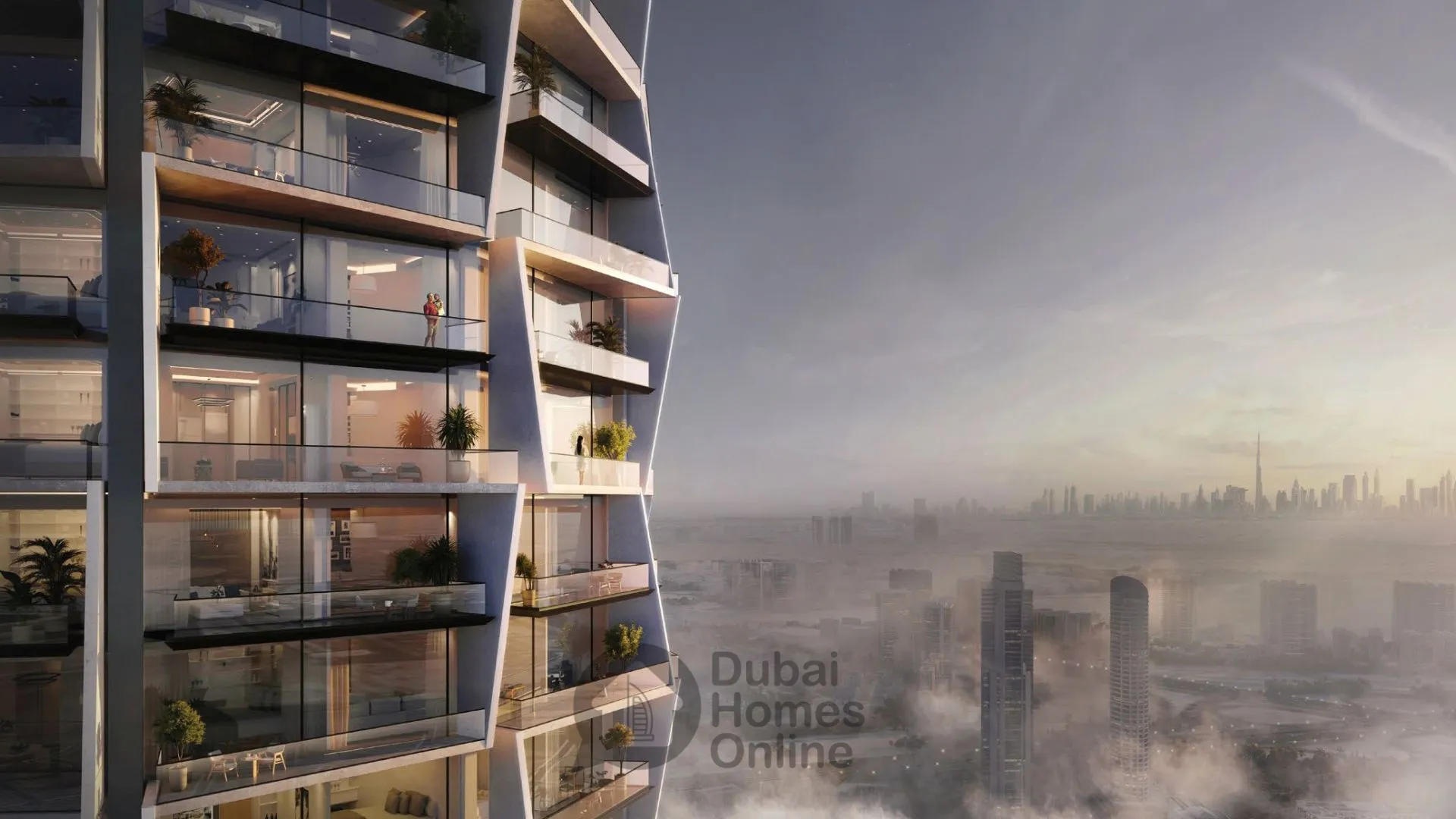 خرید آپارتمان‌ در پروژه بن غاطی سیرکل در منطقه جی وی سی دبی