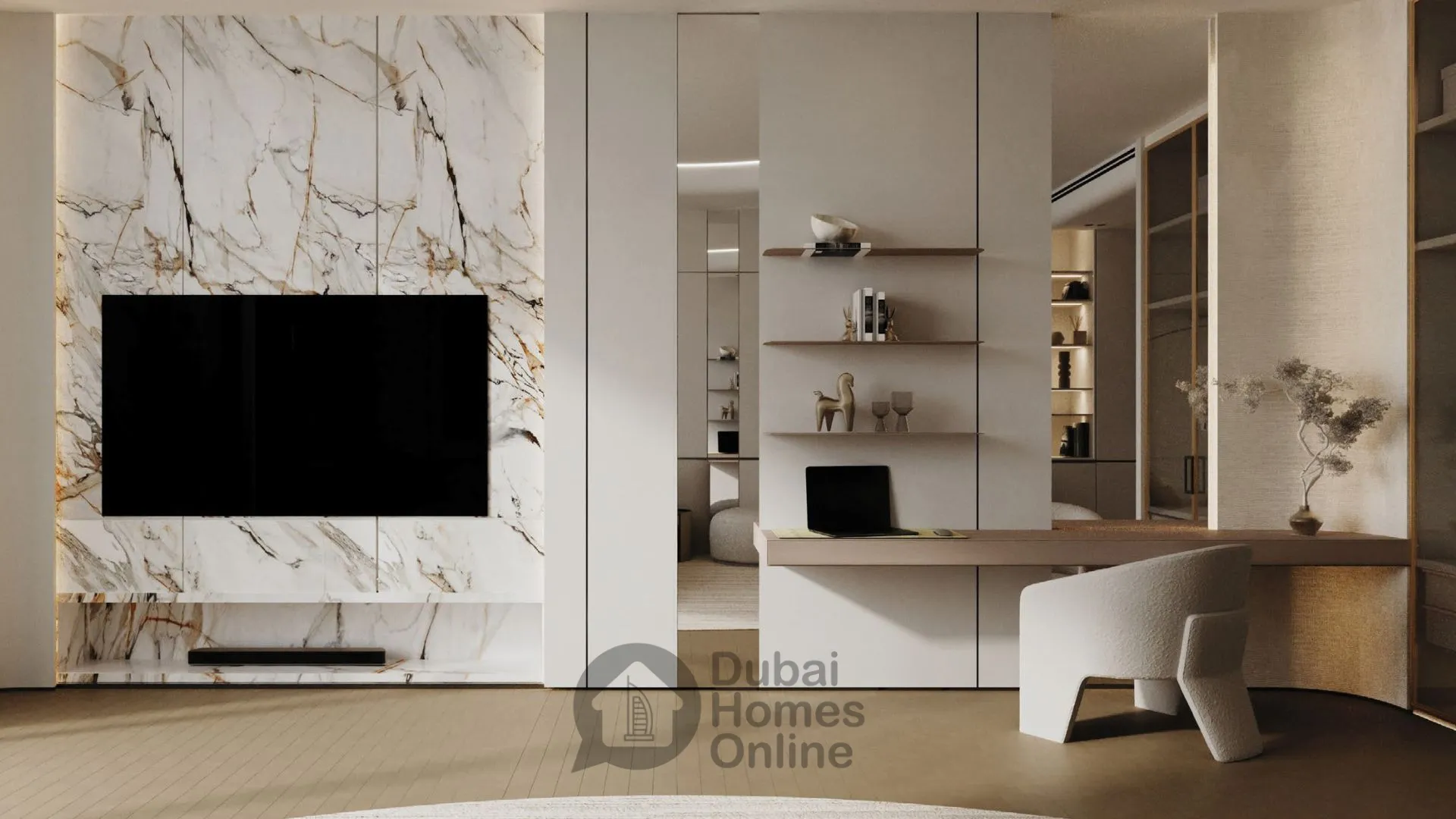 خرید آپارتمان‌ در پروژه بن غاطی سیرکل در منطقه جی وی سی دبی