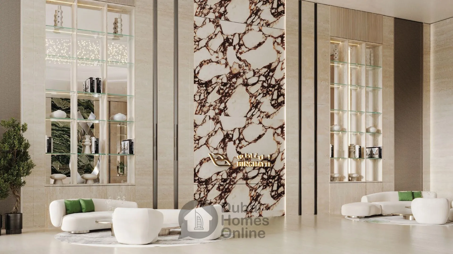 خرید آپارتمان‌ در پروژه بن غاطی سیرکل در منطقه جی وی سی دبی