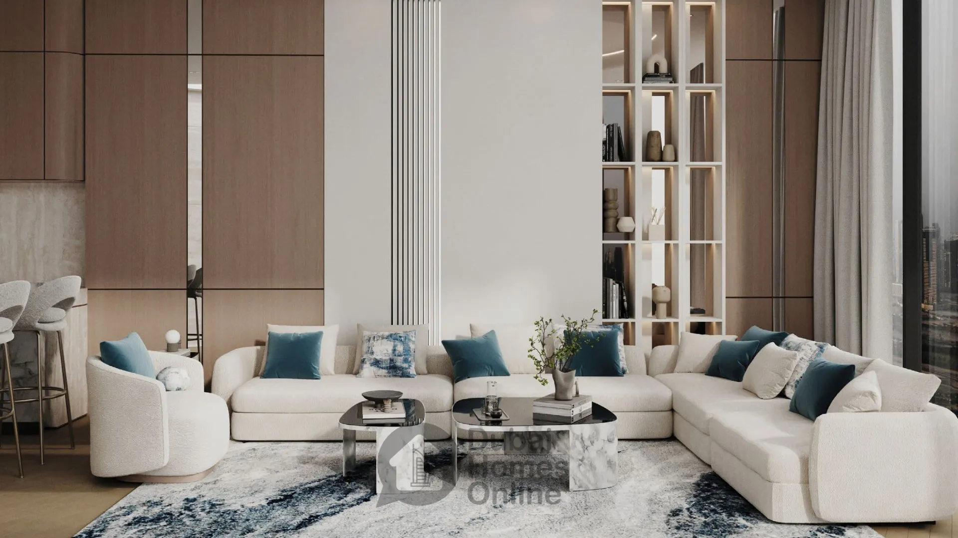 خرید آپارتمان‌ در پروژه بن غاطی سیرکل در منطقه جی وی سی دبی