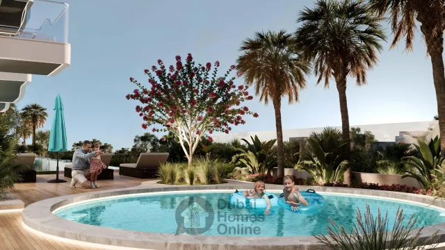 Reef 998 Apartments at Dubai Land Residence Complex + Price and Details