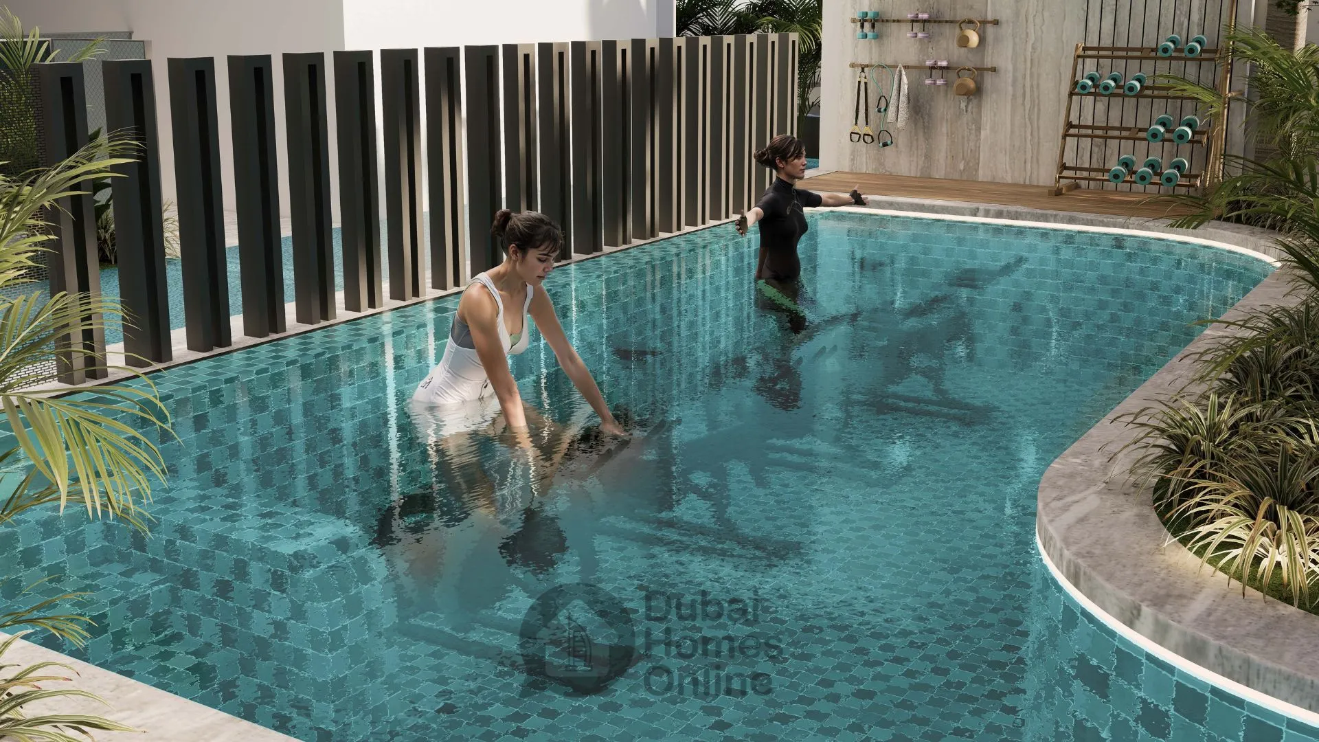 Reef 998 Apartments at Dubai Land Residence Complex + Price and Details