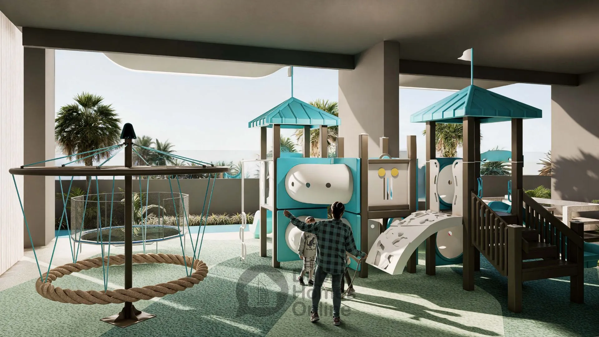 Reef 998 Apartments at Dubai Land Residence Complex + Price and Details