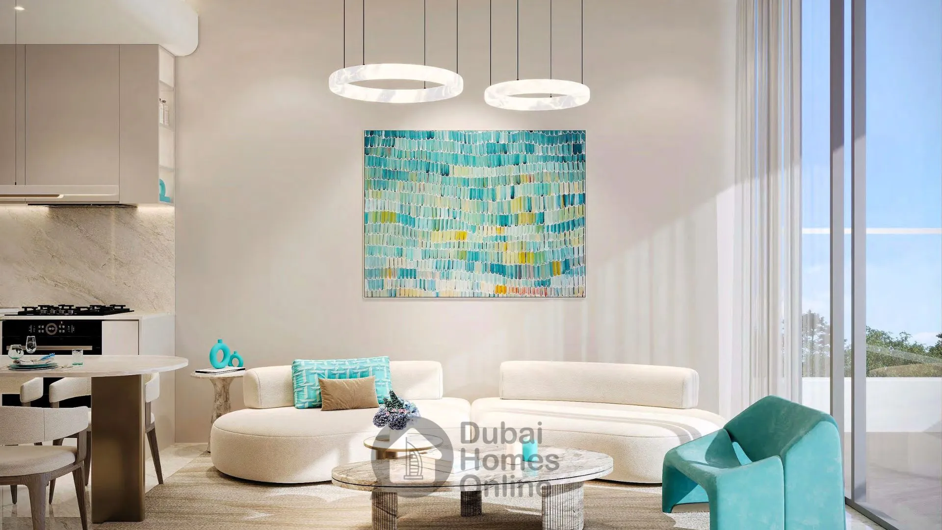 Reef 998 Apartments at Dubai Land Residence Complex + Price and Details