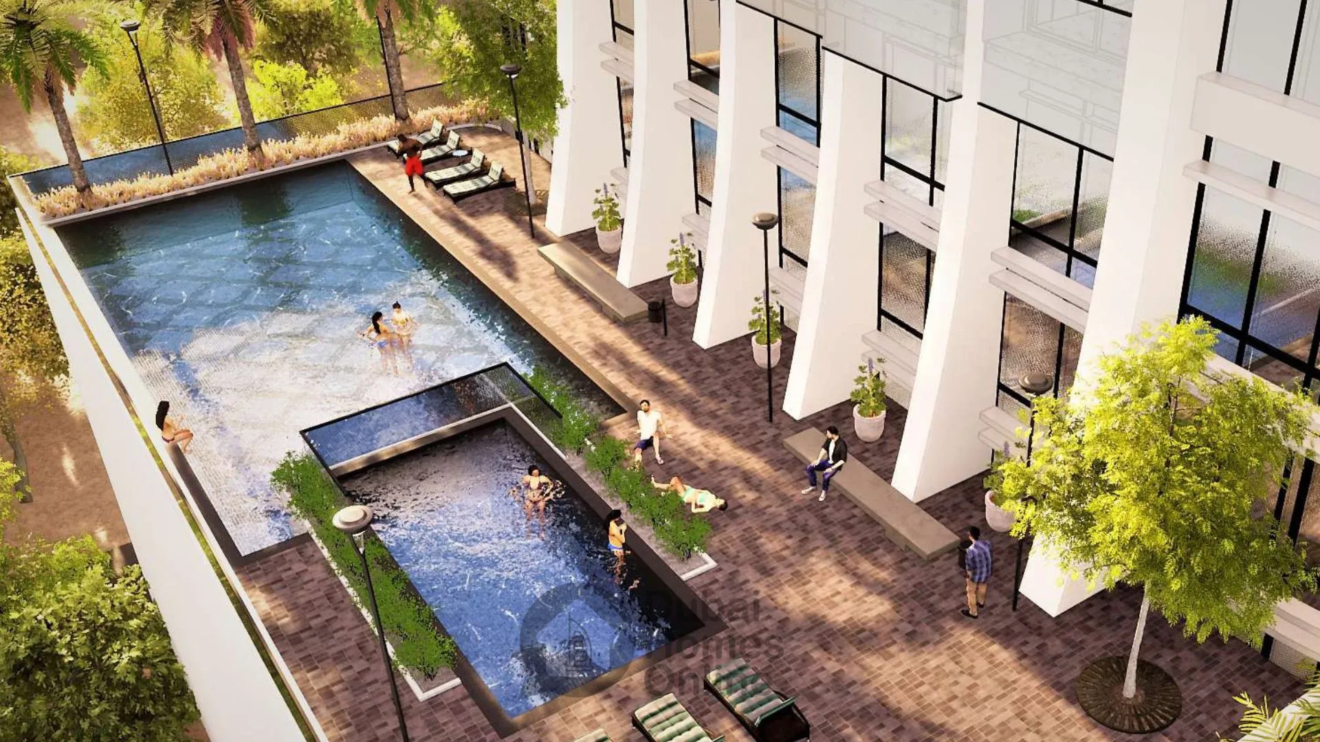 خرید آپارتمان‌های تایگر کلود تاور در منطقه جی وی تی دبی 