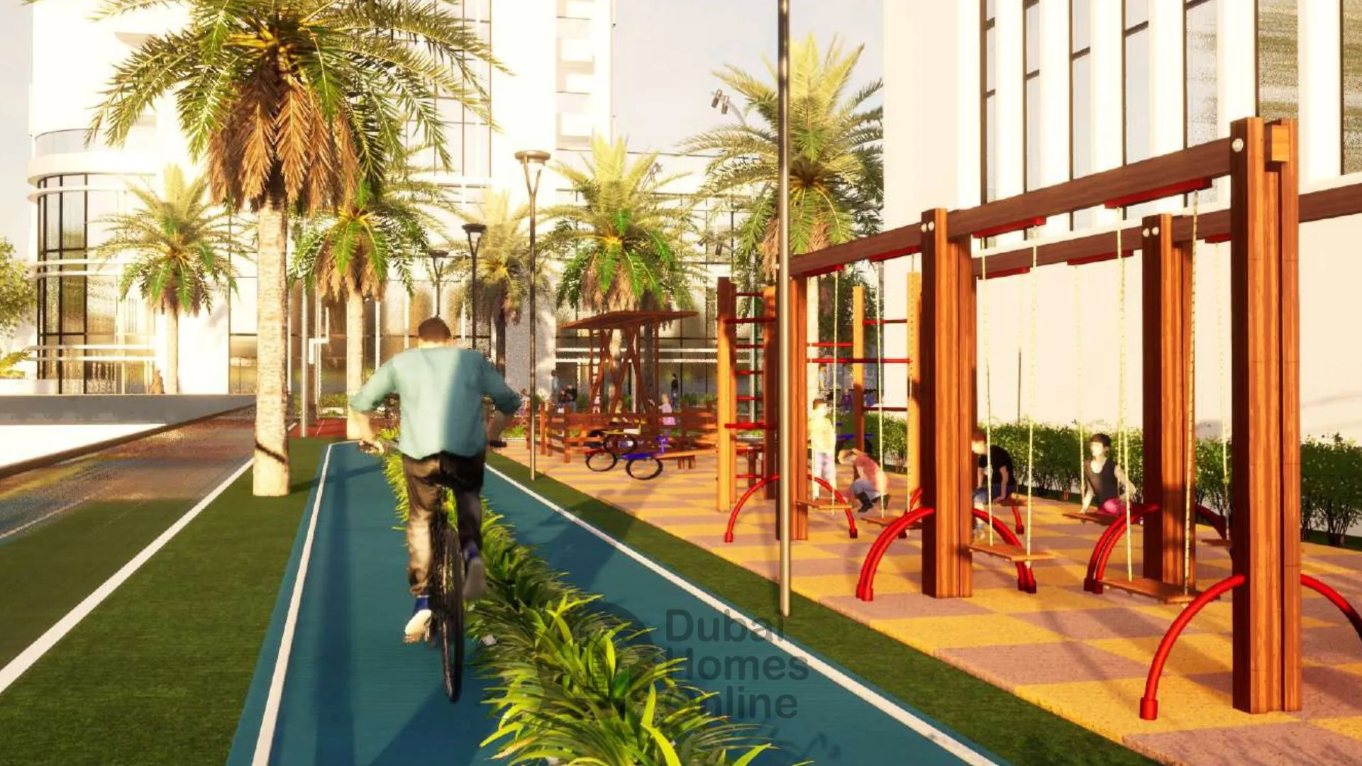 خرید آپارتمان‌های تایگر کلود تاور در منطقه جی وی تی دبی 