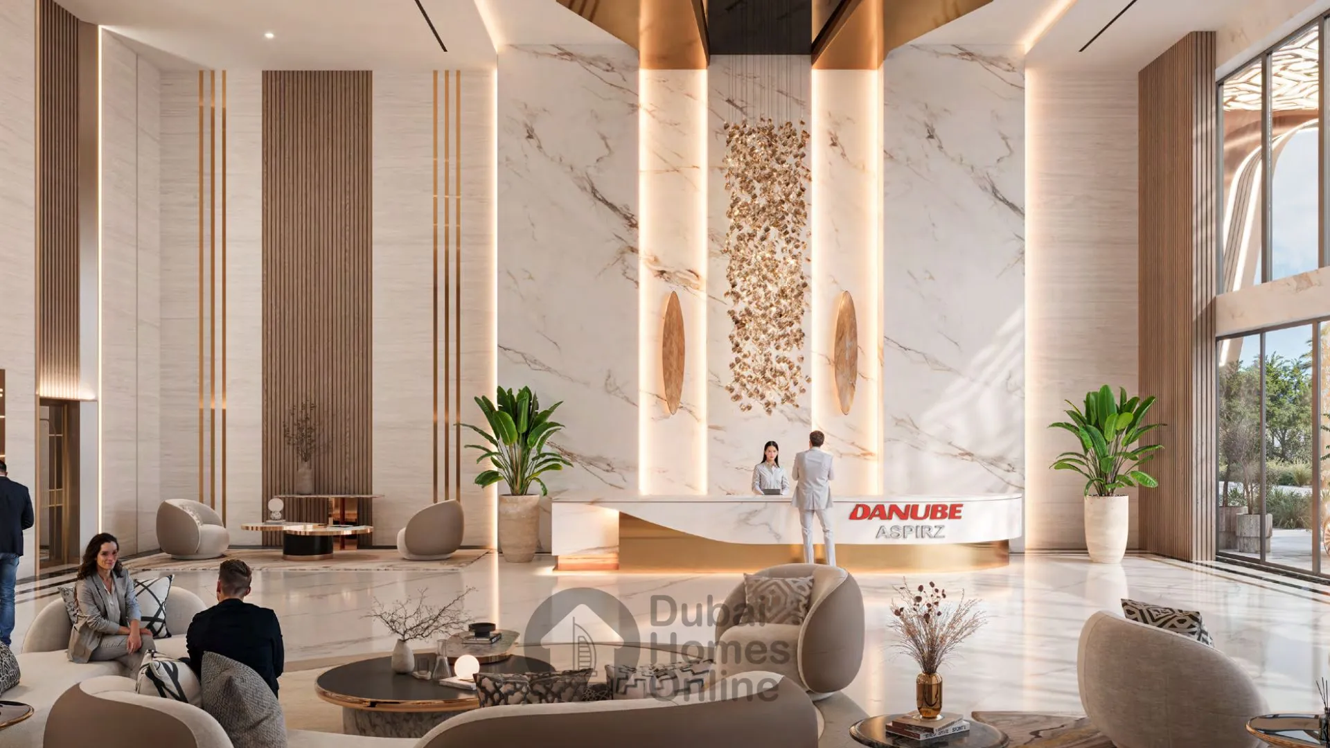 پروژه آسپیرز از دانوب در دبی اسپورت سیتی + قیمت و جزئیات