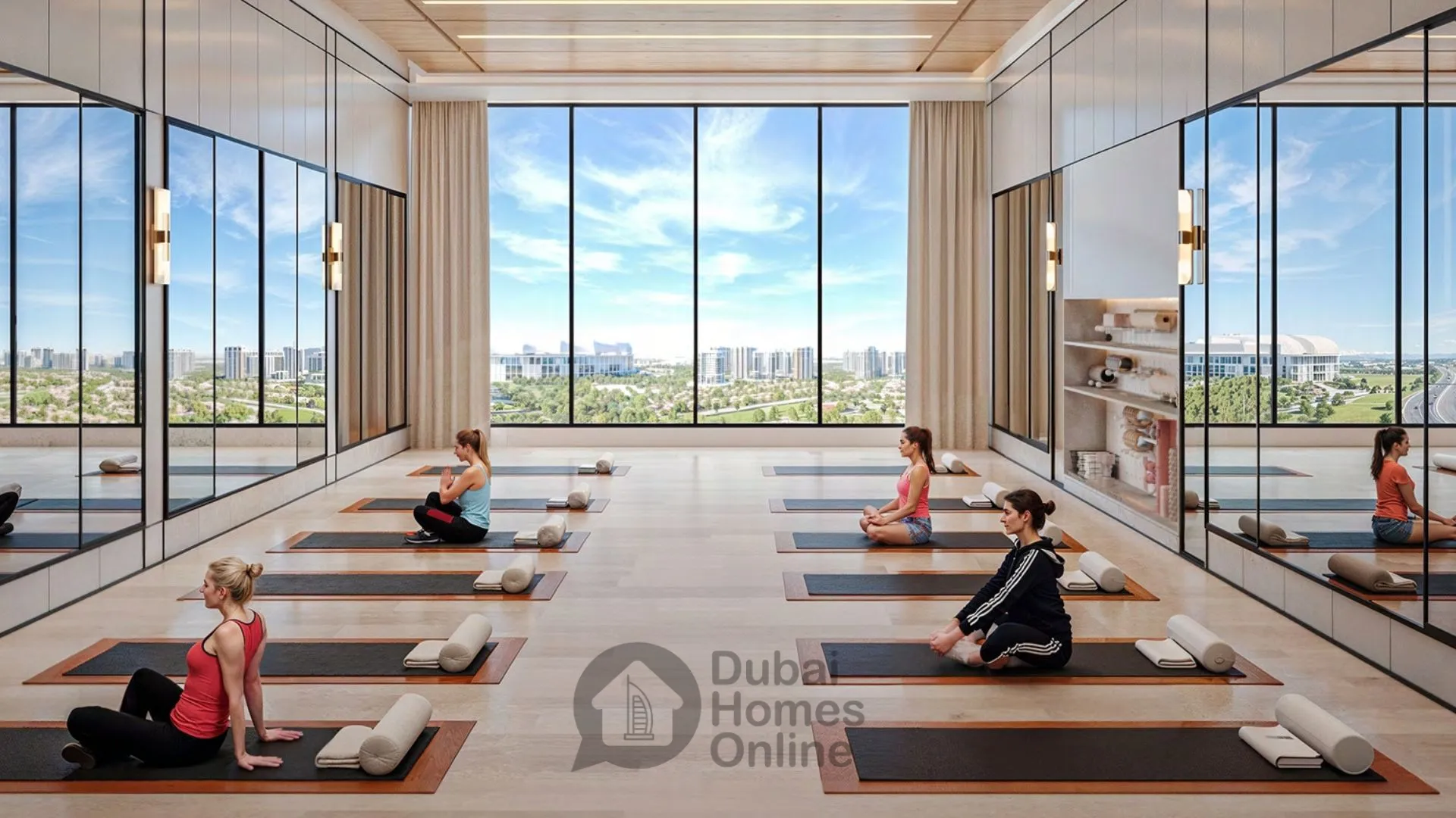 پروژه آسپیرز از دانوب در دبی اسپورت سیتی + قیمت و جزئیات