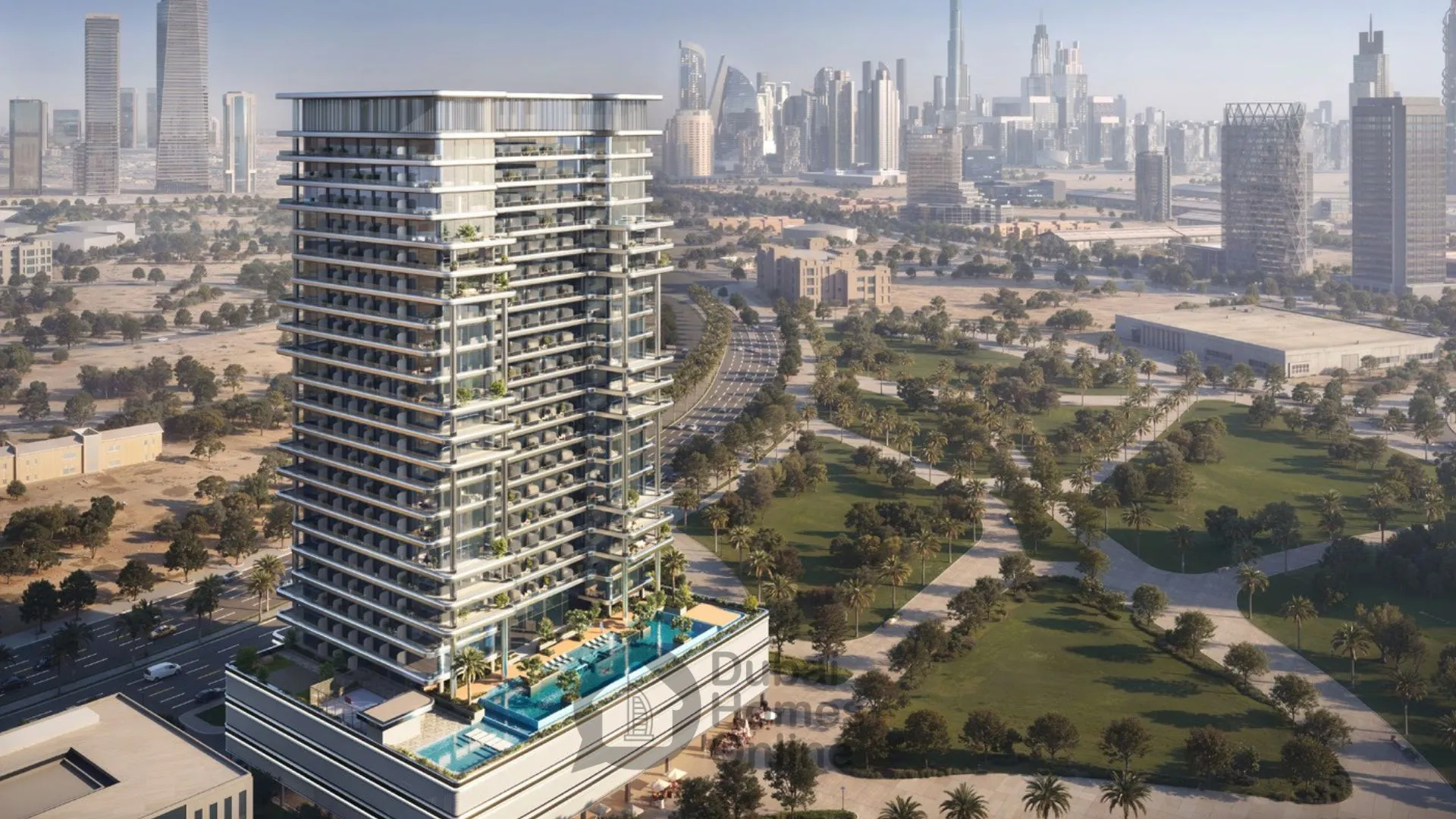 آپارتمان‌های بن غاطی هیلساید در دبی ساینس پارک + قیمت و جزئیات