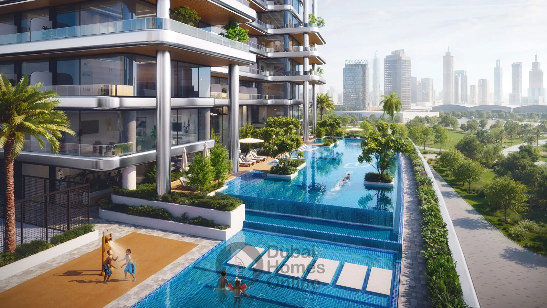 آپارتمان‌های بن غاطی هیلساید در دبی ساینس پارک + قیمت و جزئیات