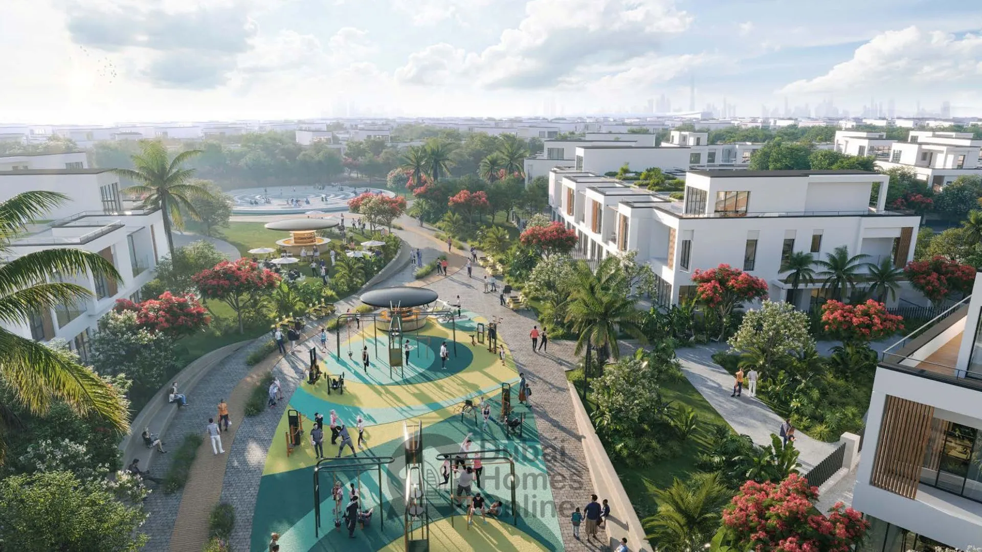 شراء تاون هاوس داماك ريفرسايد في داماك ريفرسايد دبي