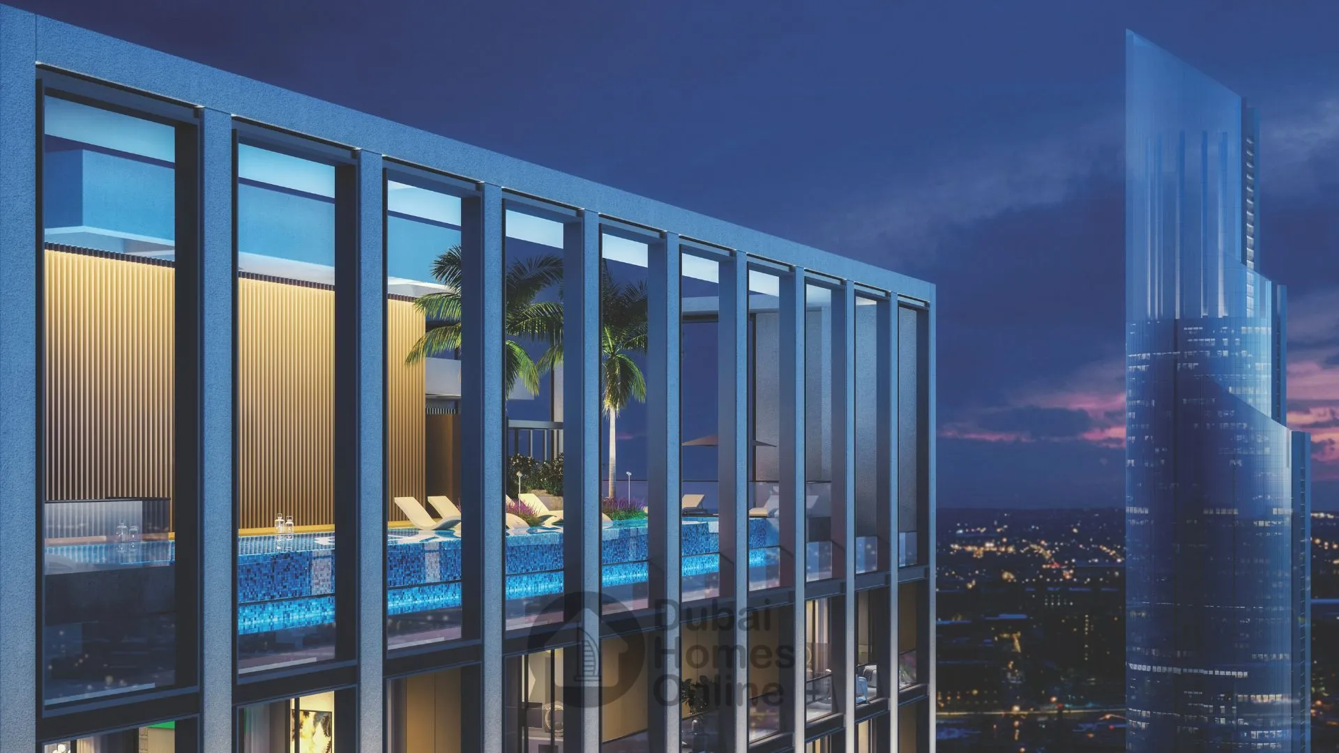 خرید آپارتمان‌های بن غاطی مونلایت در منطقه الجداف دبی 