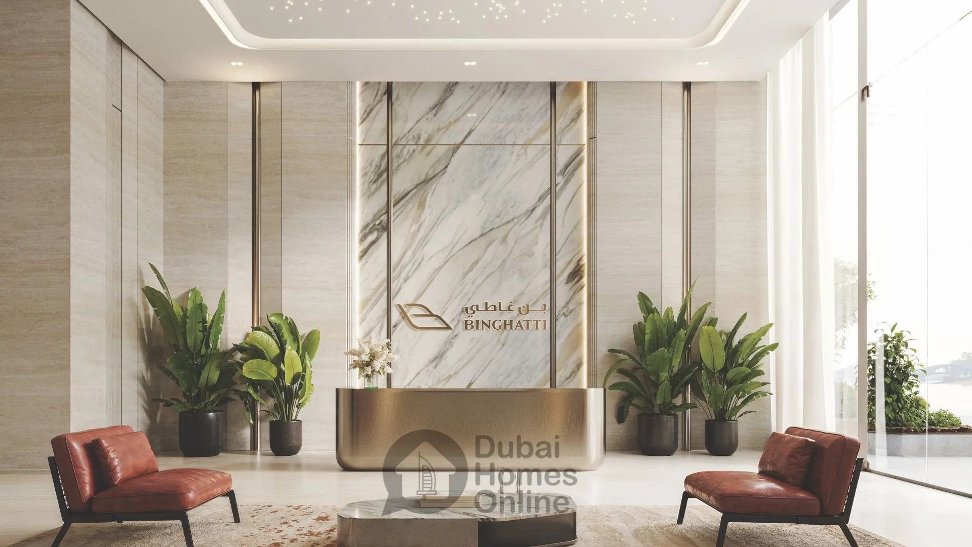 خرید آپارتمان‌های بن غاطی مونلایت در منطقه الجداف دبی 