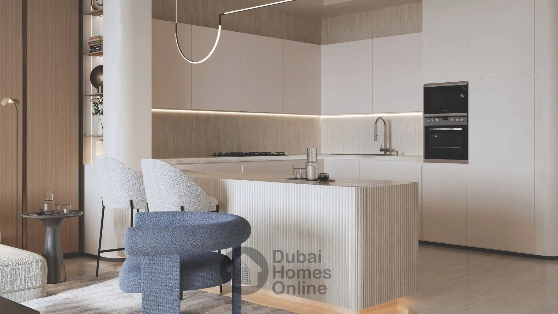 خرید آپارتمان‌های بن غاطی مونلایت در منطقه الجداف دبی 