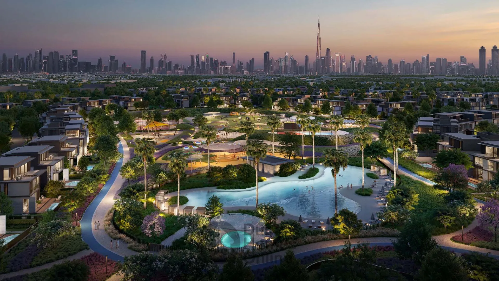 ند الشبا گاردنز فاز 10 : تاون هاوس و ویلاهای لوکس دبی