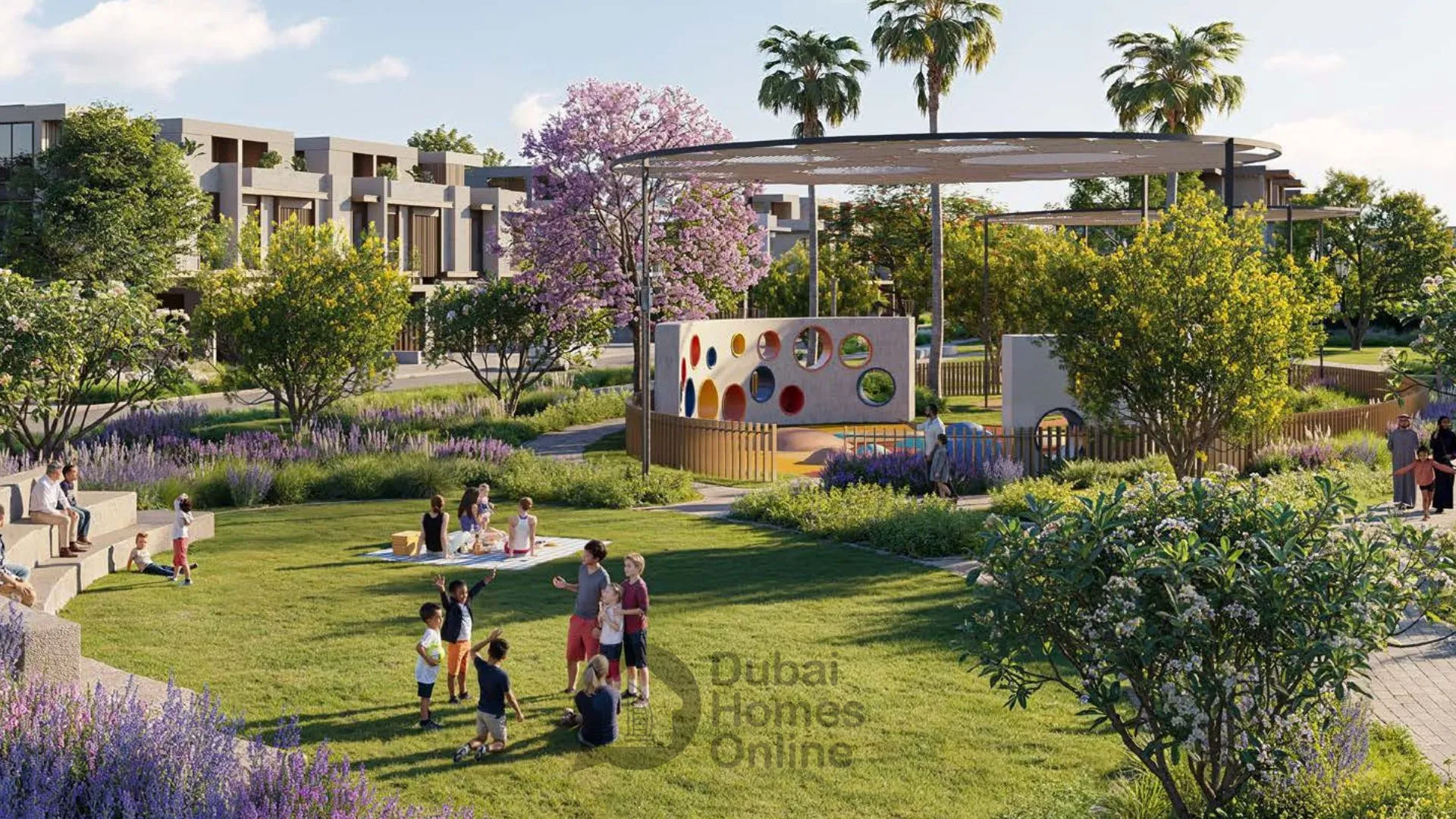 ند الشبا گاردنز فاز 10 : تاون هاوس و ویلاهای لوکس دبی