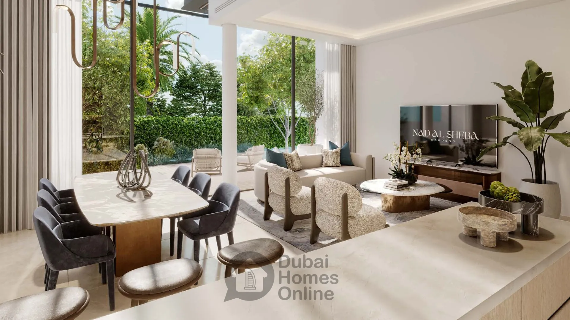 ند الشبا گاردنز فاز 10 : تاون هاوس و ویلاهای لوکس دبی