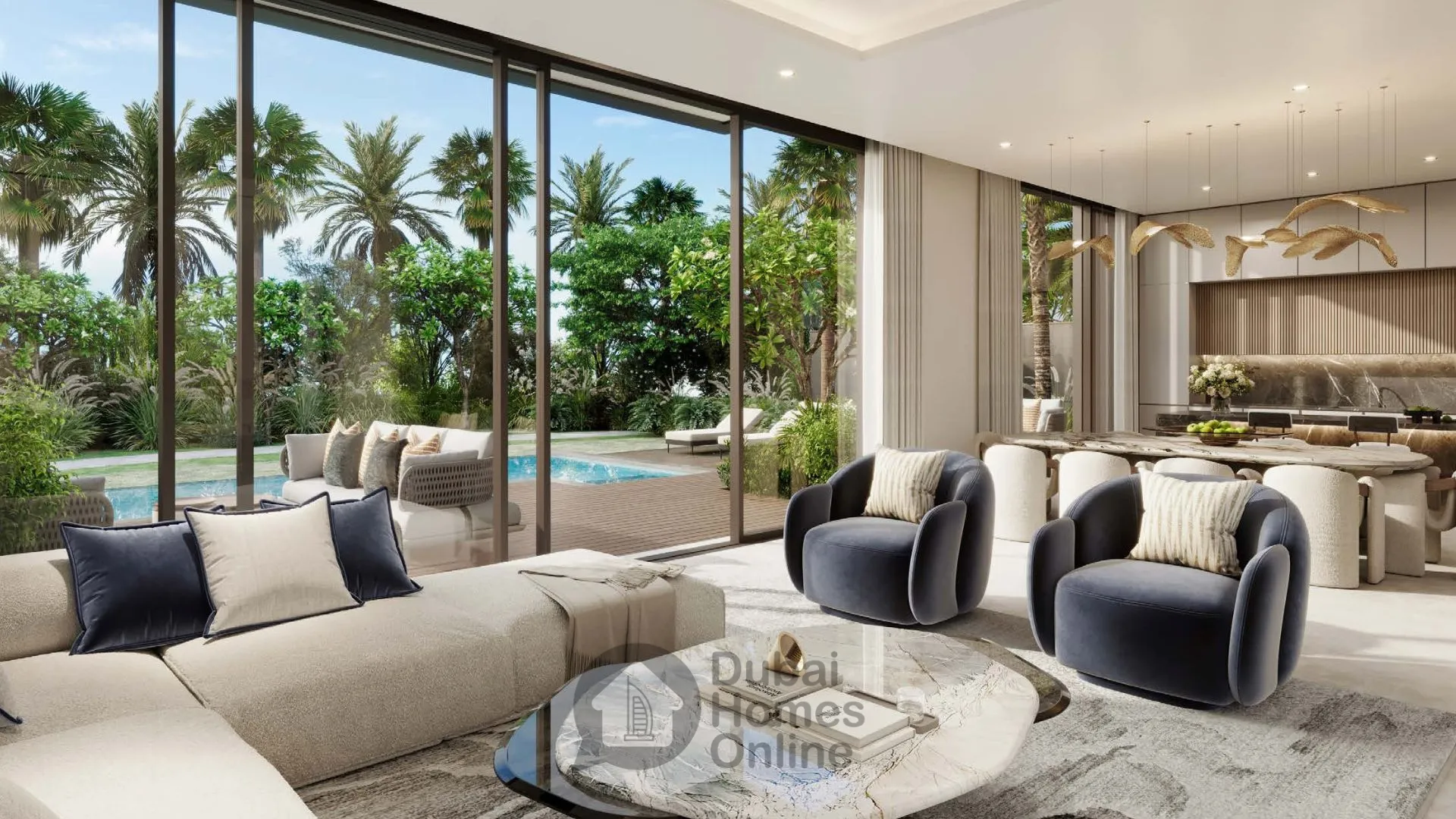 ند الشبا گاردنز فاز 10 : تاون هاوس و ویلاهای لوکس دبی