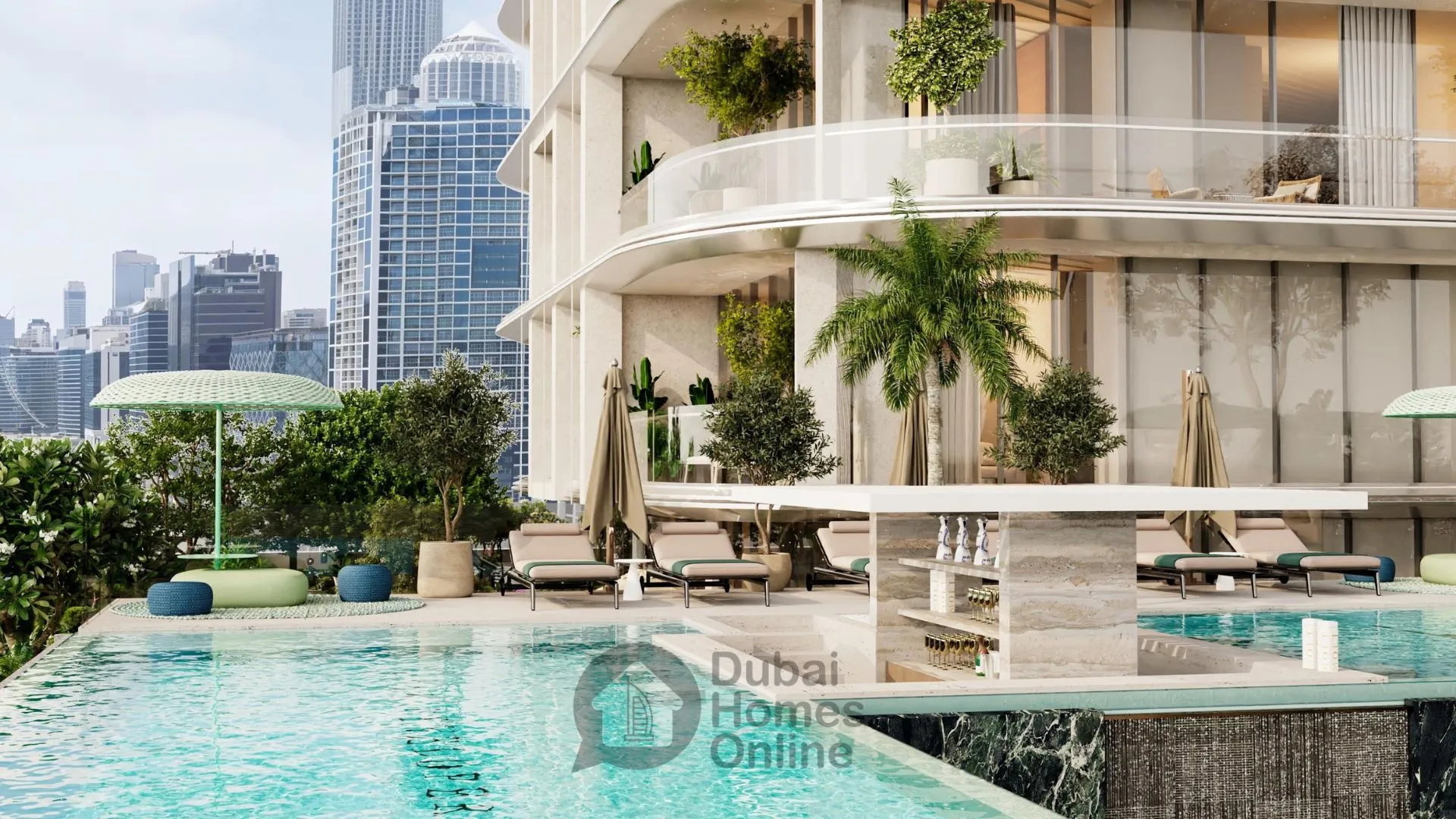 آپارتمان‌های وی سوئیتس در بیزینس بی + قیمت و جزئیات