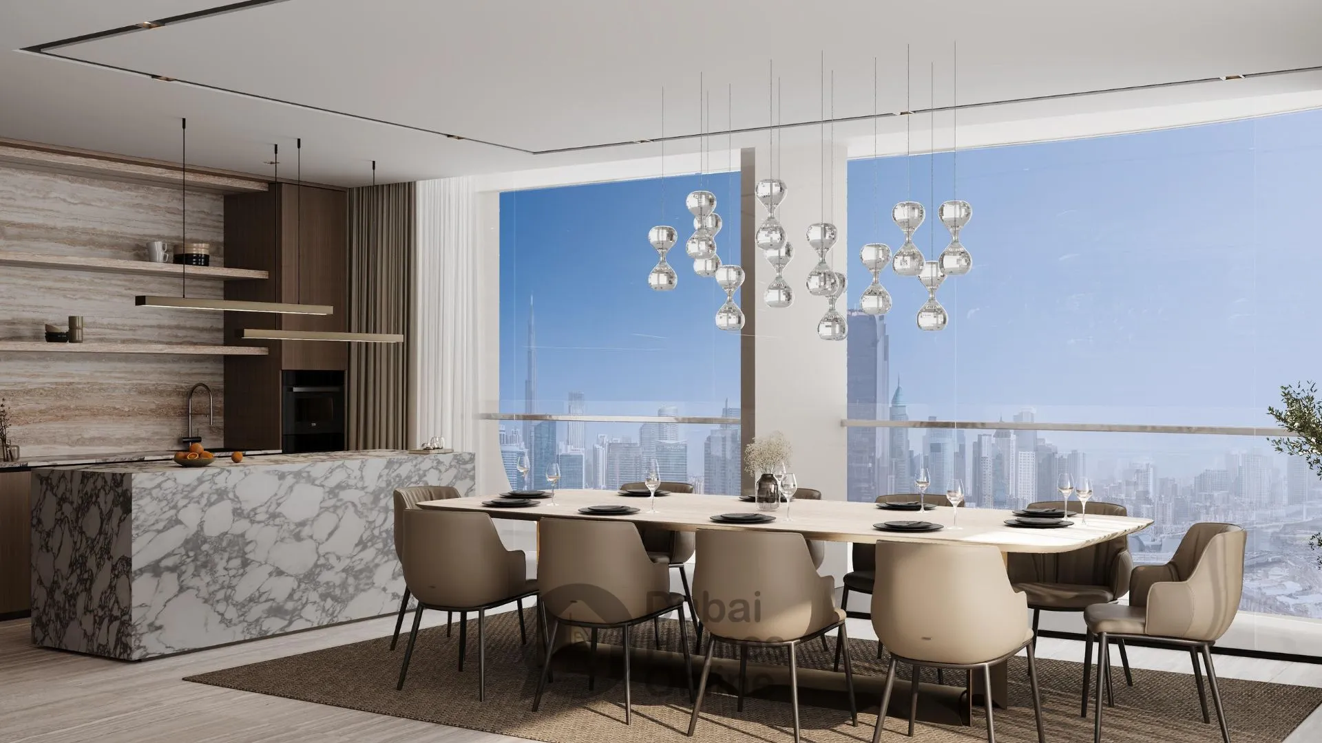 آپارتمان‌های وی سوئیتس در بیزینس بی + قیمت و جزئیات