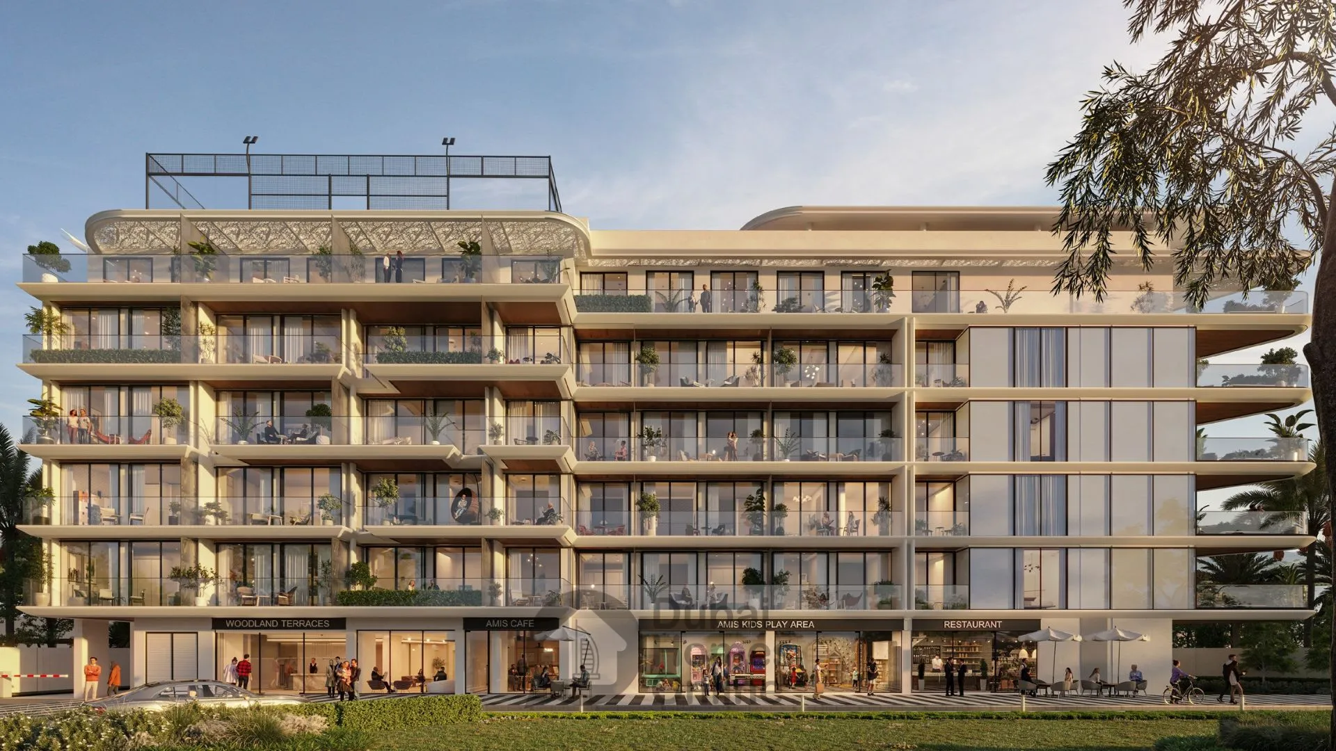 مشروع شقق وودلاند تيراسز في ميدان دبي + السعر والتفاصيل