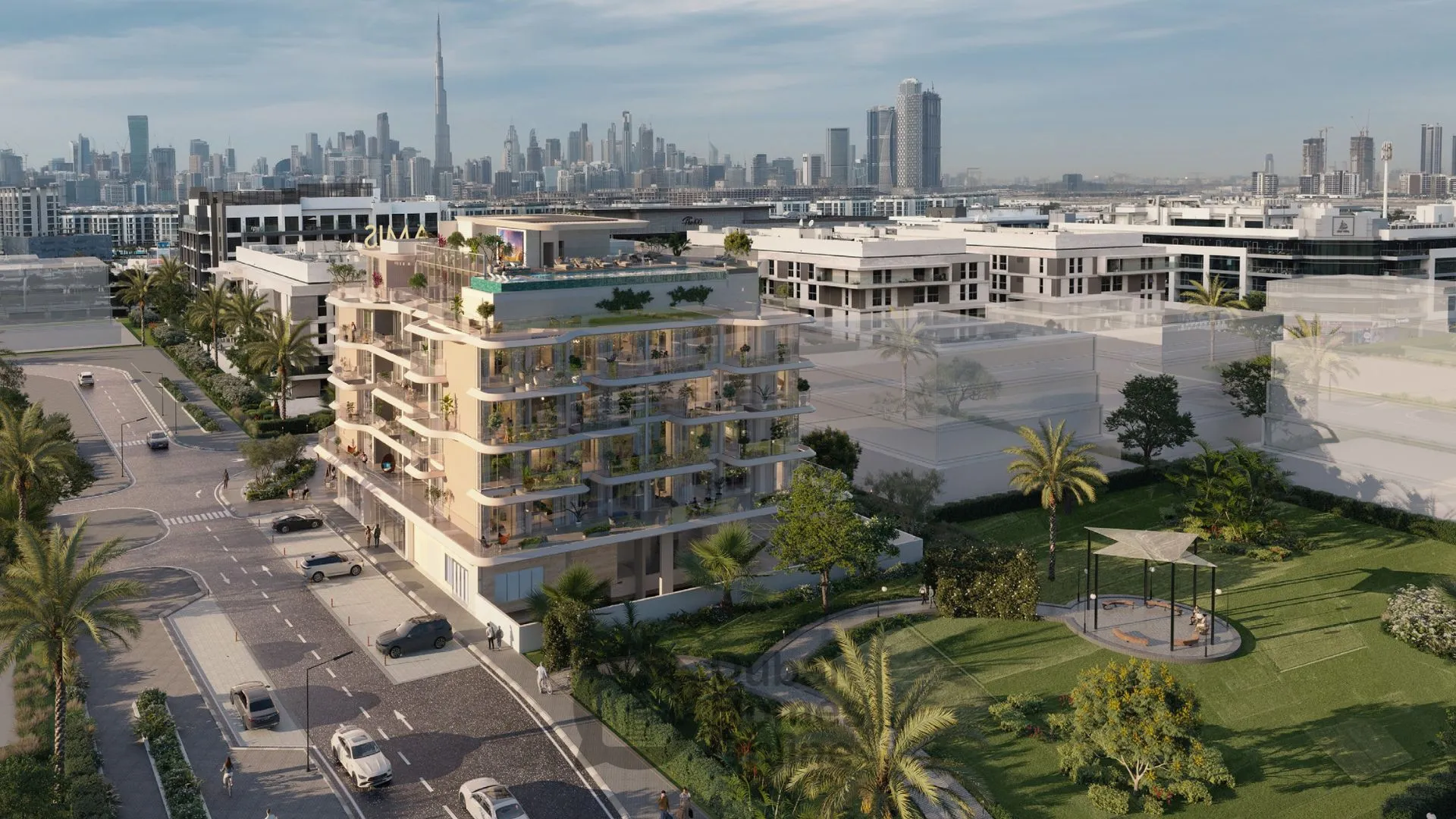 Woodland Crest Apartments in Meydan Dubai + Price And Details