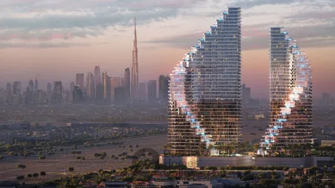 Binghatti Flare Apartments at JVT Dubai + Price And Details