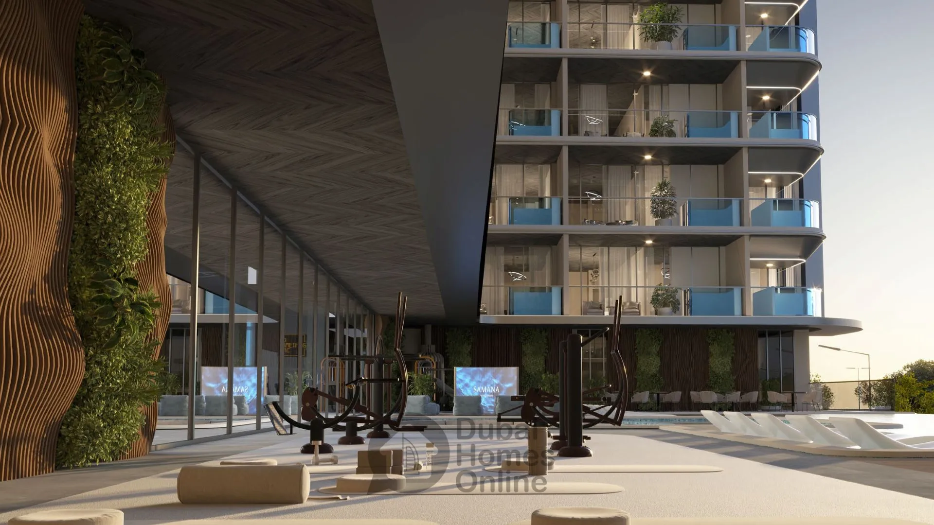 شقق سمانا سكاي فيوز في مدينة دبي للإنتاج + السعر و التفاصيل