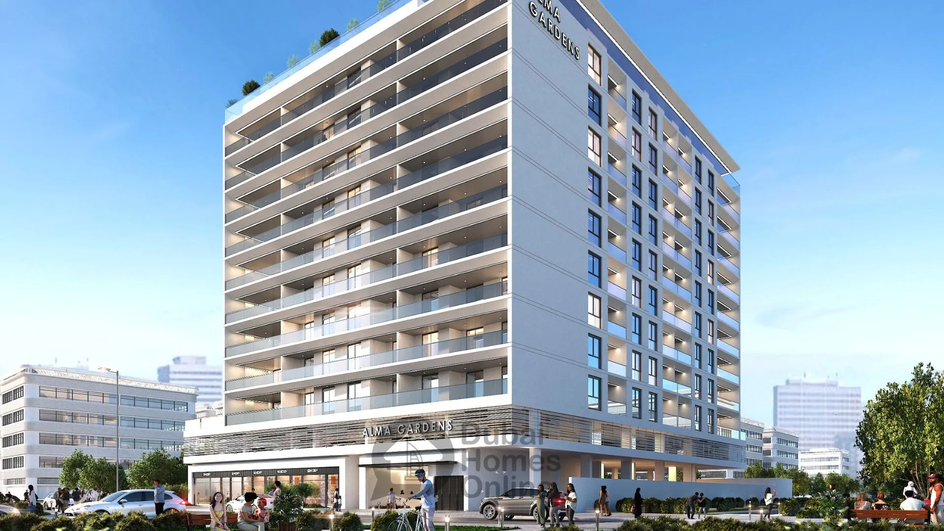 Alma Gardens Apartments in Dubailand + Price And Details