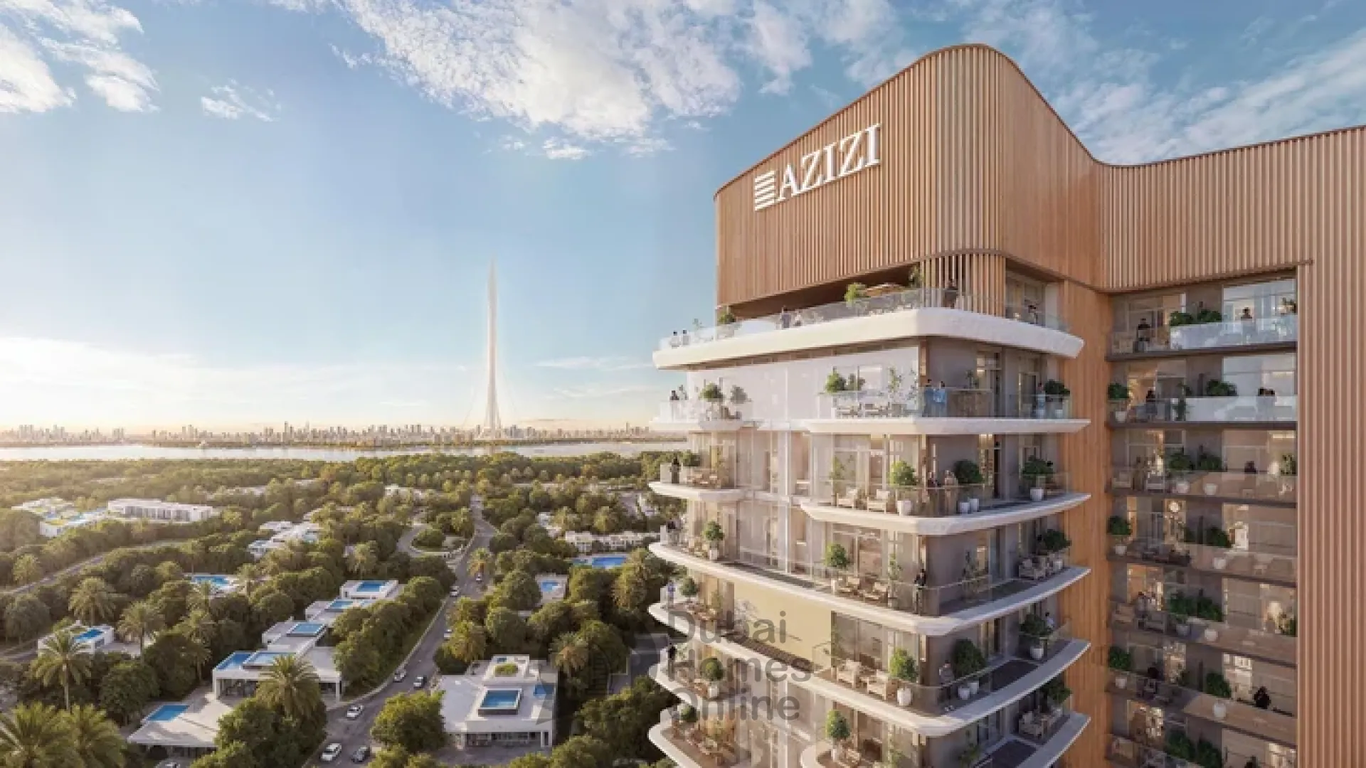 آپارتمان‌های عزیزی دیوید در الجداف دبی + قیمت و جزئیات