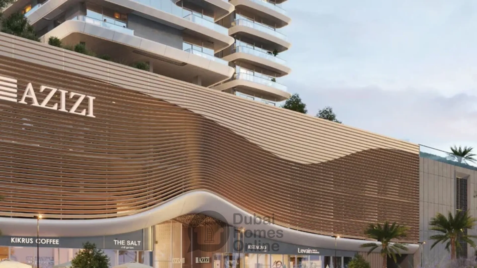 آپارتمان‌های عزیزی دیوید در الجداف دبی + قیمت و جزئیات