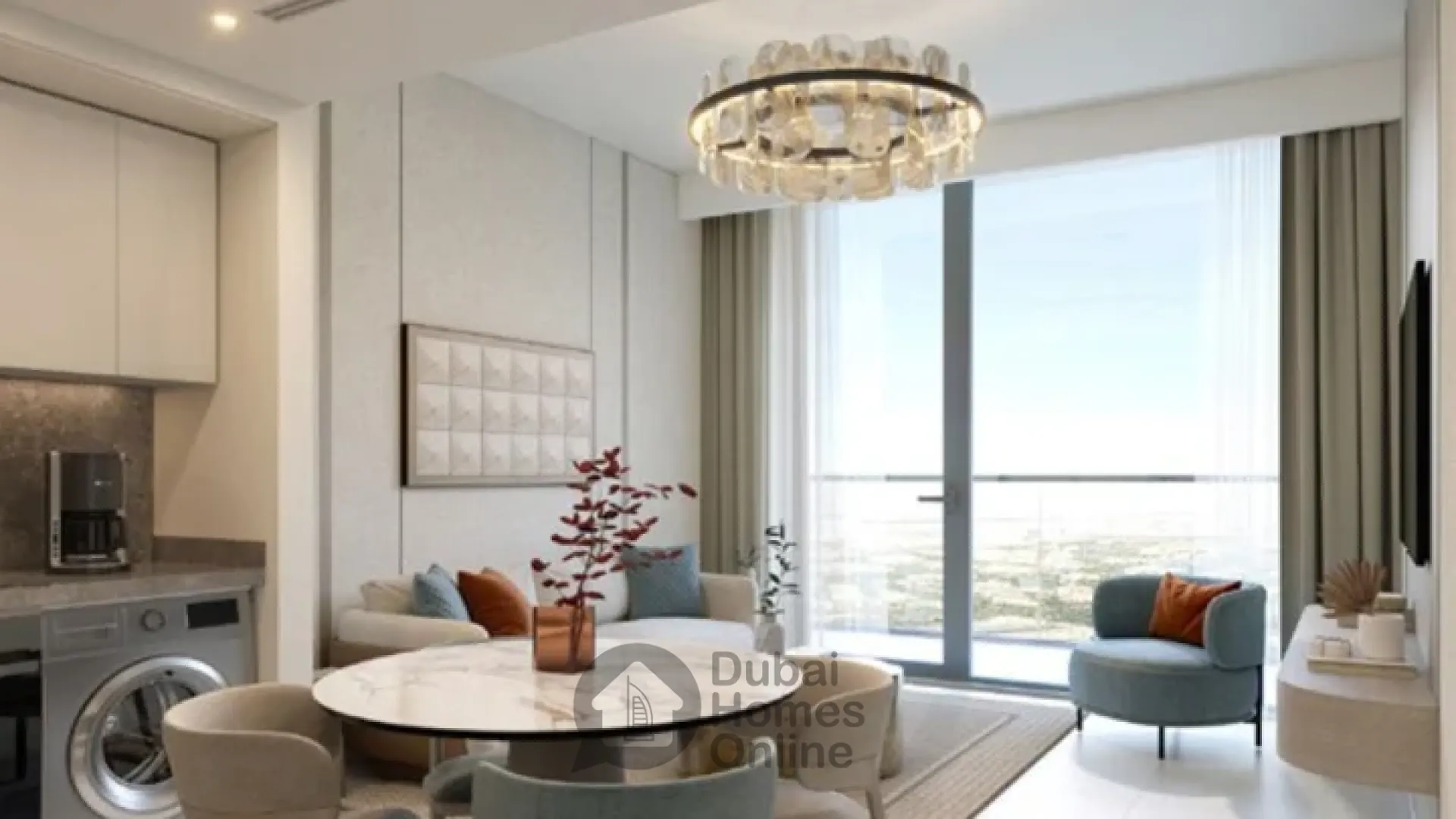 آپارتمان‌های عزیزی دیوید در الجداف دبی + قیمت و جزئیات