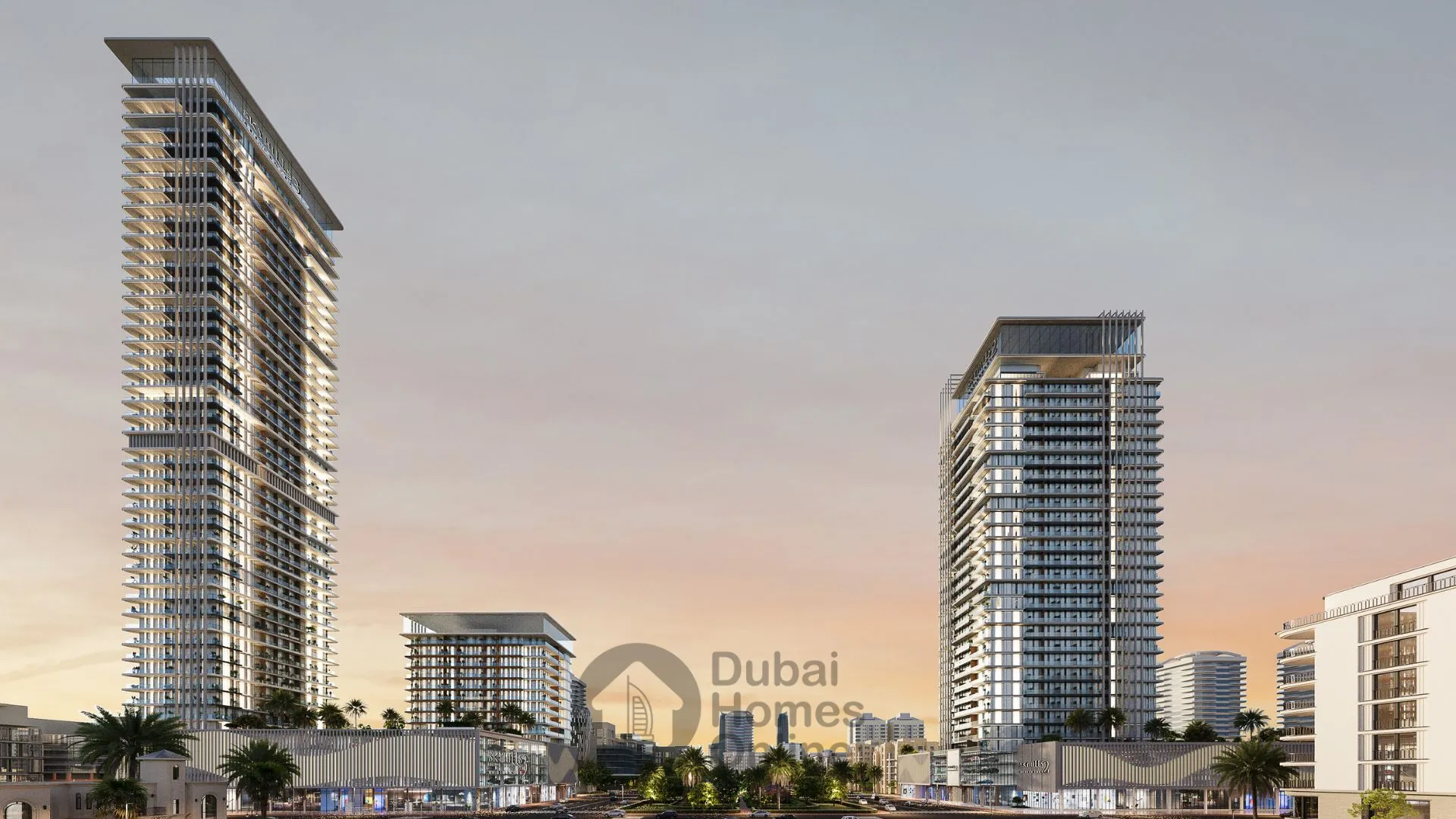 شقق سكاي هيلز 3 من إتش آر إي في قرية جميرا الدائرية دبي + السعر والتفاصيل