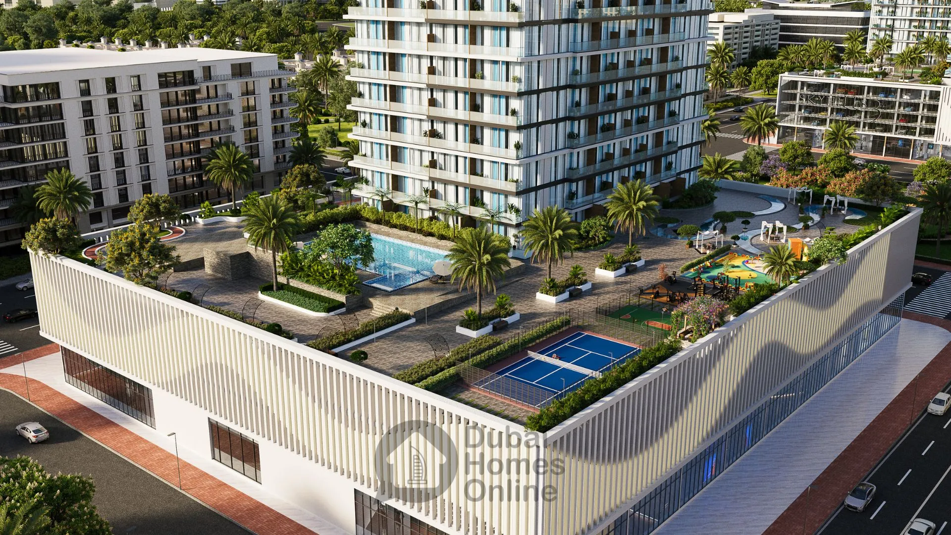 SkyHills 3 Apartments By HRE at JVC Dubai + Price And Details