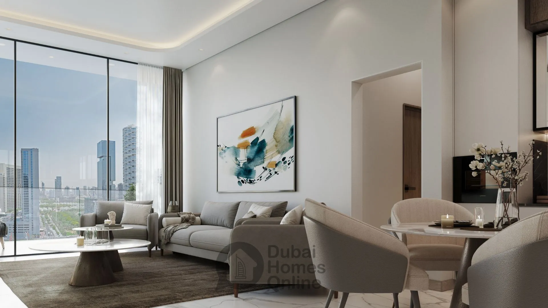 SkyHills 3 Apartments By HRE at JVC Dubai + Price And Details