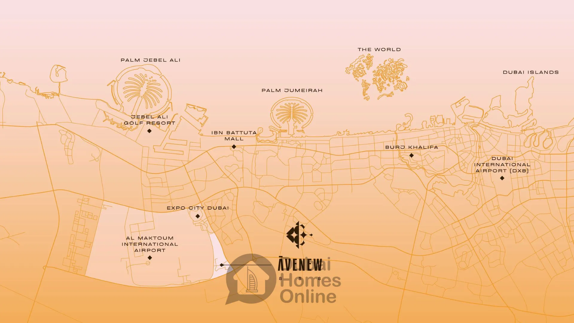 آپارتمان‌های 888 اوینو از سازنده اوینو برای فروش در دبی ساوت