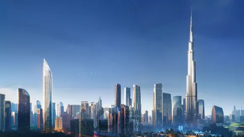 آپارتمان‌های بن غاطی اسکای بلید برای خرید در داون تاون دبی
